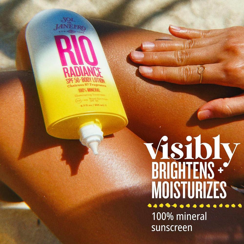 Radiance™ Loción Corporal Mineral SPF 50 Protector Solar con Niacinamida