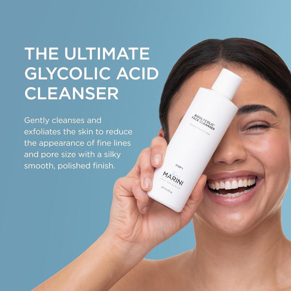 Jan Marini Skin Research Bioglycolic Face Cleanser Para Pieles Normales, Secas, Grasas, Sensibles 236ml