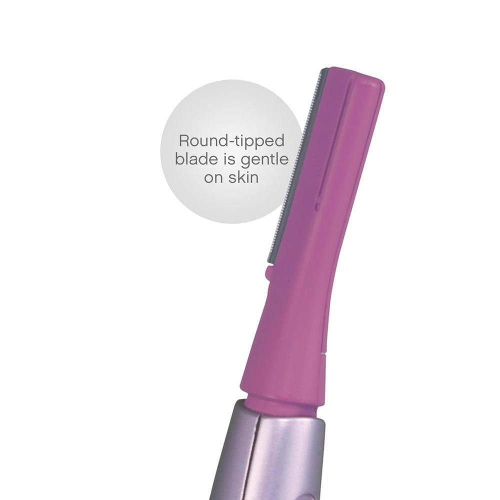 Panasonic Removedor de vello facial para mujer con cabezal pivotante y accesorios de cejas