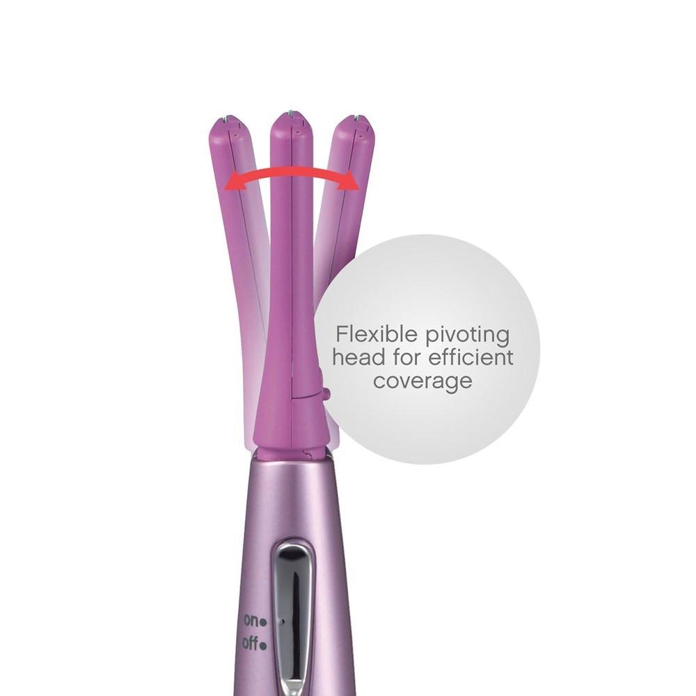 Panasonic Removedor de vello facial para mujer con cabezal pivotante y accesorios de cejas