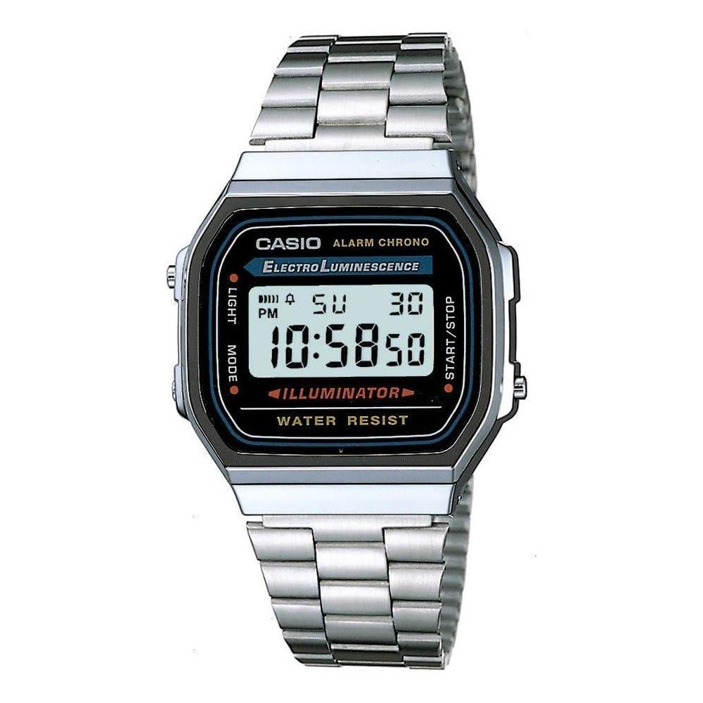 Casio Men's Vintage A168WA-1 Electro Luminescence Watch