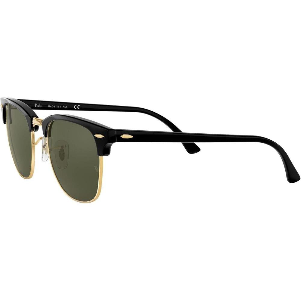 Ray-Ban Clubmaster RB3016 Lentes de sol cuadrados con montura de acetato, protección UV y opciones polarizadas