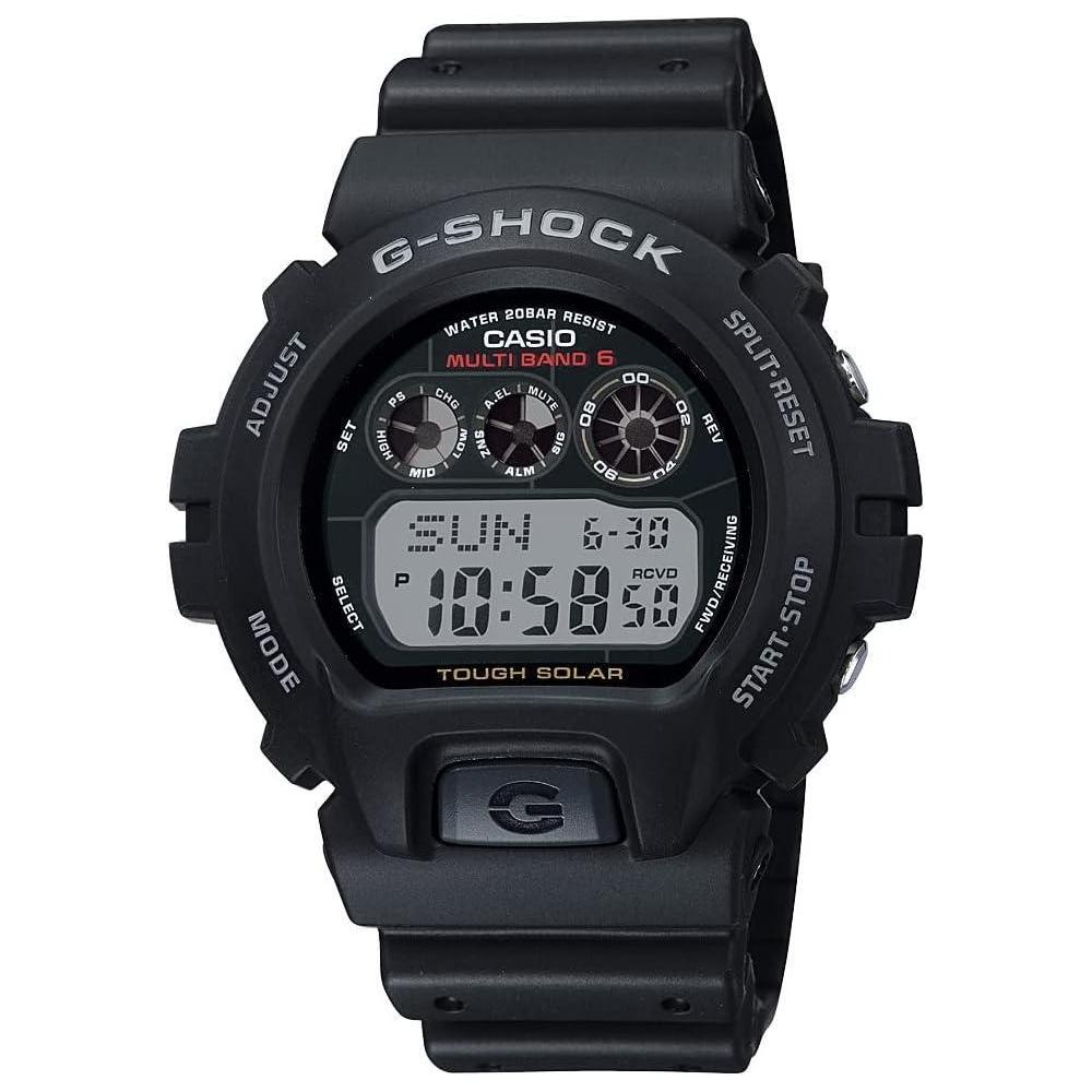 Casio G-Shock GW6900-1 Men's Tough Solar Black Resin Sport Watch