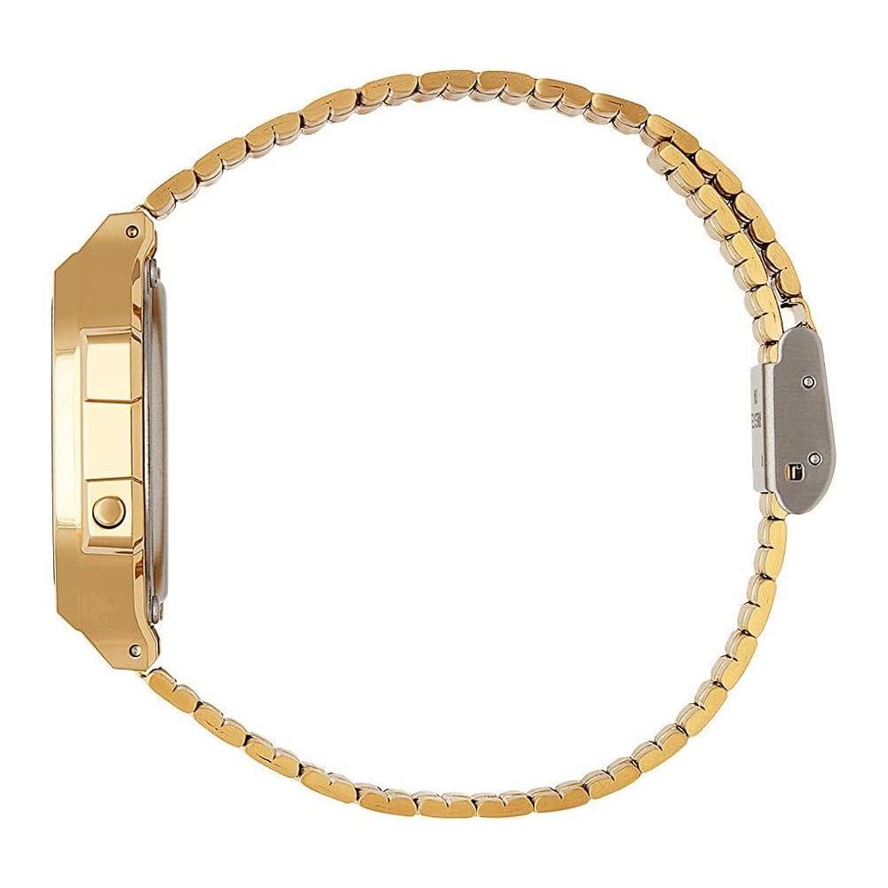 Casio Colección Reloj Unisex Adultos A168WG con resistencia al agua y acero inoxidable, ideal para cualquier ocasión