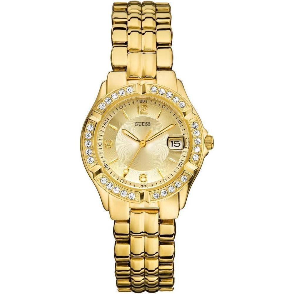 GUESS Gold-Tone Bracelet Watch