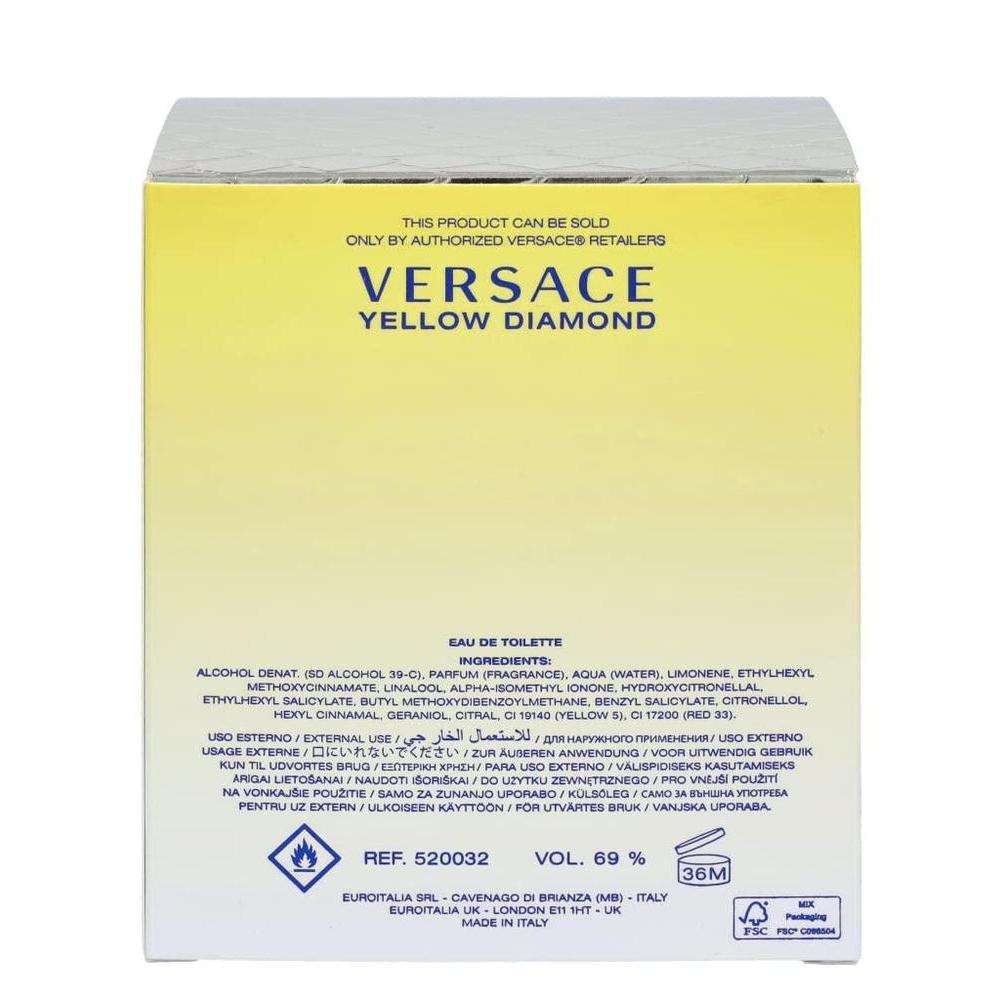 VERSACE Yellow Diamond Eau de Toilette for Women