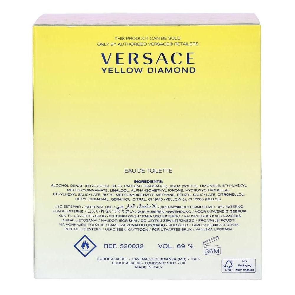 VERSACE Yellow Diamond Eau de Toilette for Women