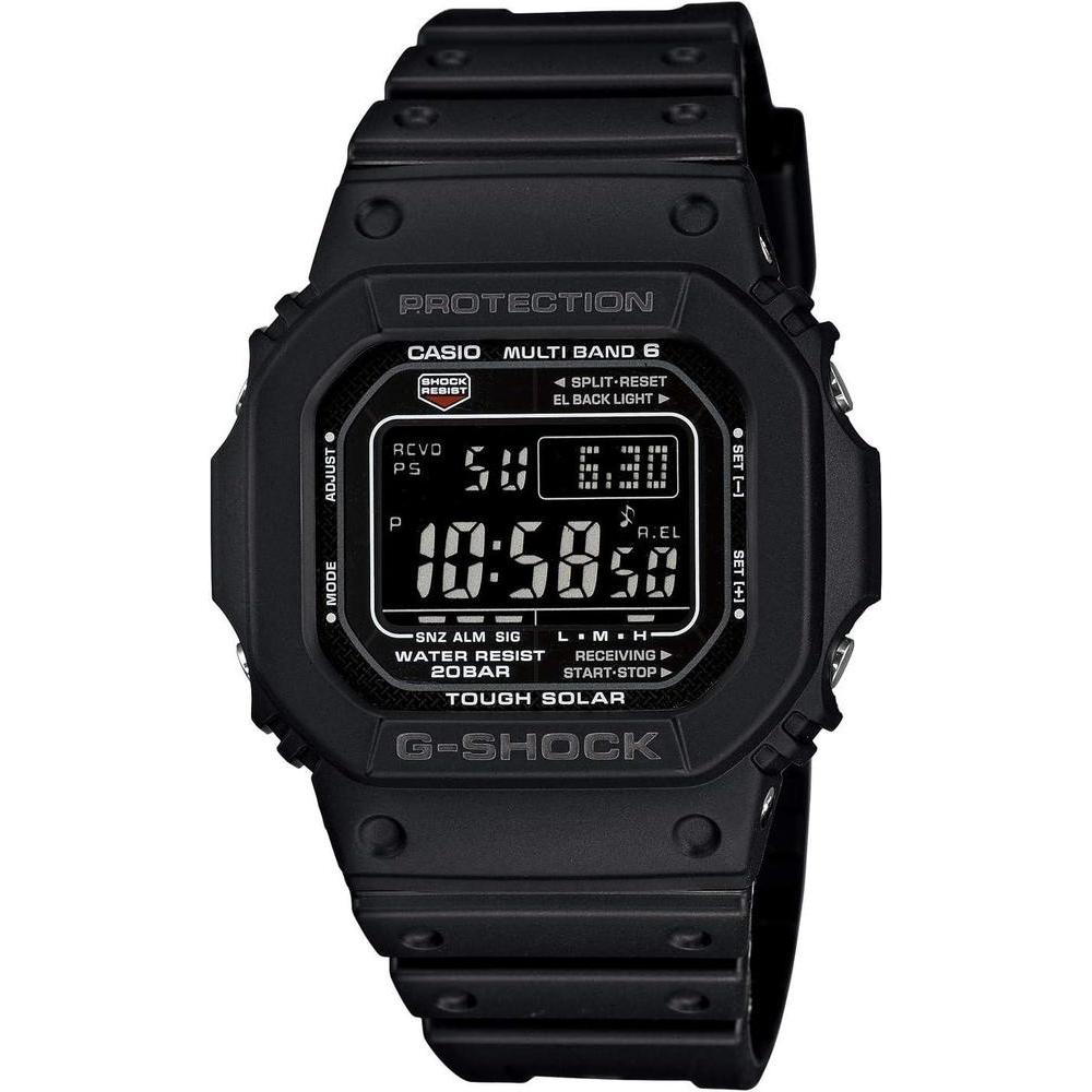 Casio Men's GW-M5610-1BJF G-Shock Solar Digital Multi Band 6 Black Watch