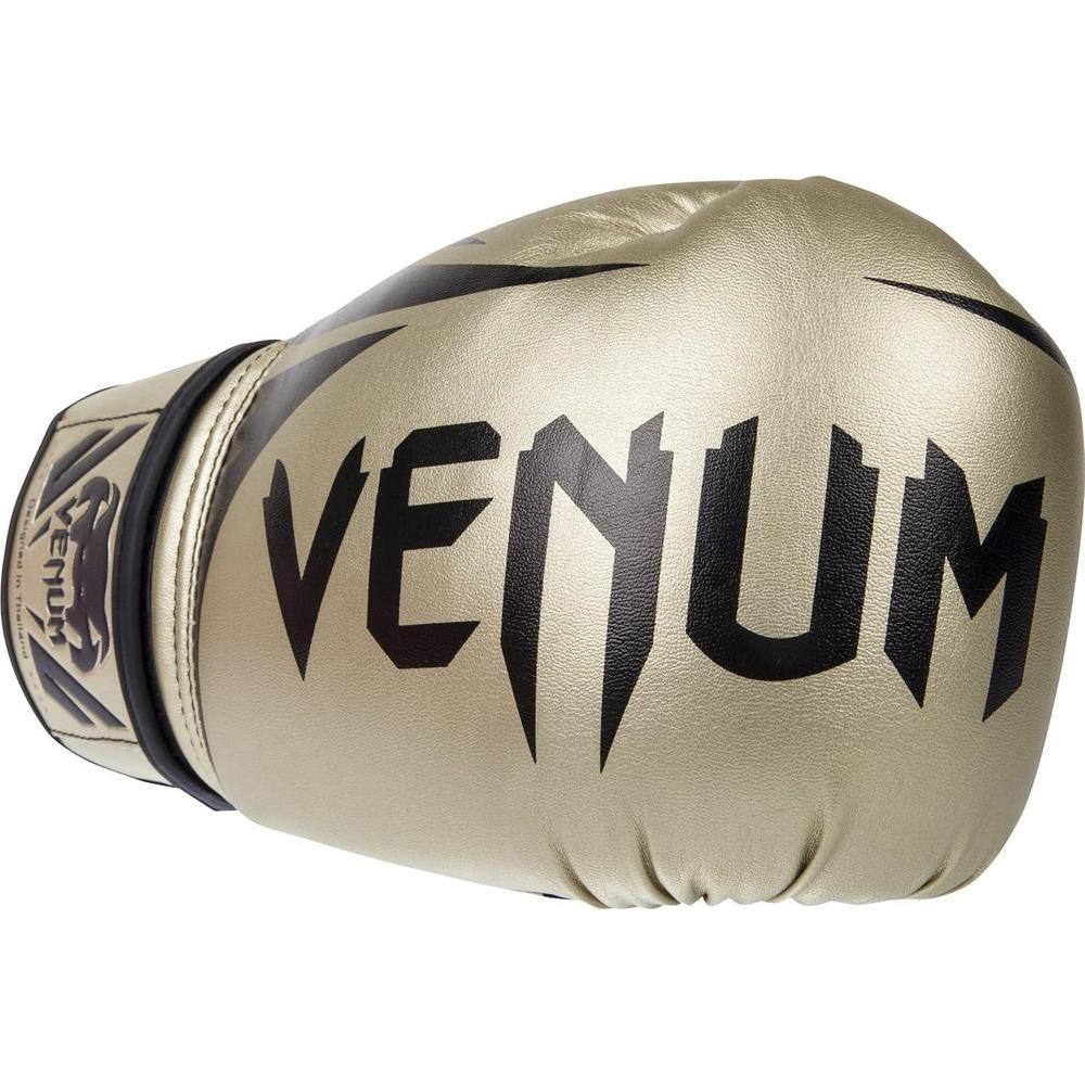 Venum Challenger 2.0 Guantes de Boxeo en color negro, ideales para entrenamiento, con ajuste seguro de velcro