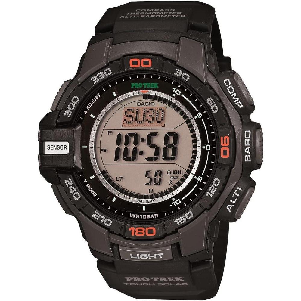 Casio Men's Pro Trek PRG-270-1 Tough Solar Triple Sensor Multifunction Digital Sport Watch