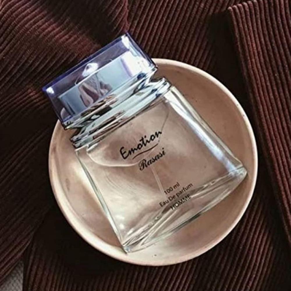 RASASI Emotion Eau De Parfum Spray para hombre, fragancia duradera de 100ml, captura esencia masculina única