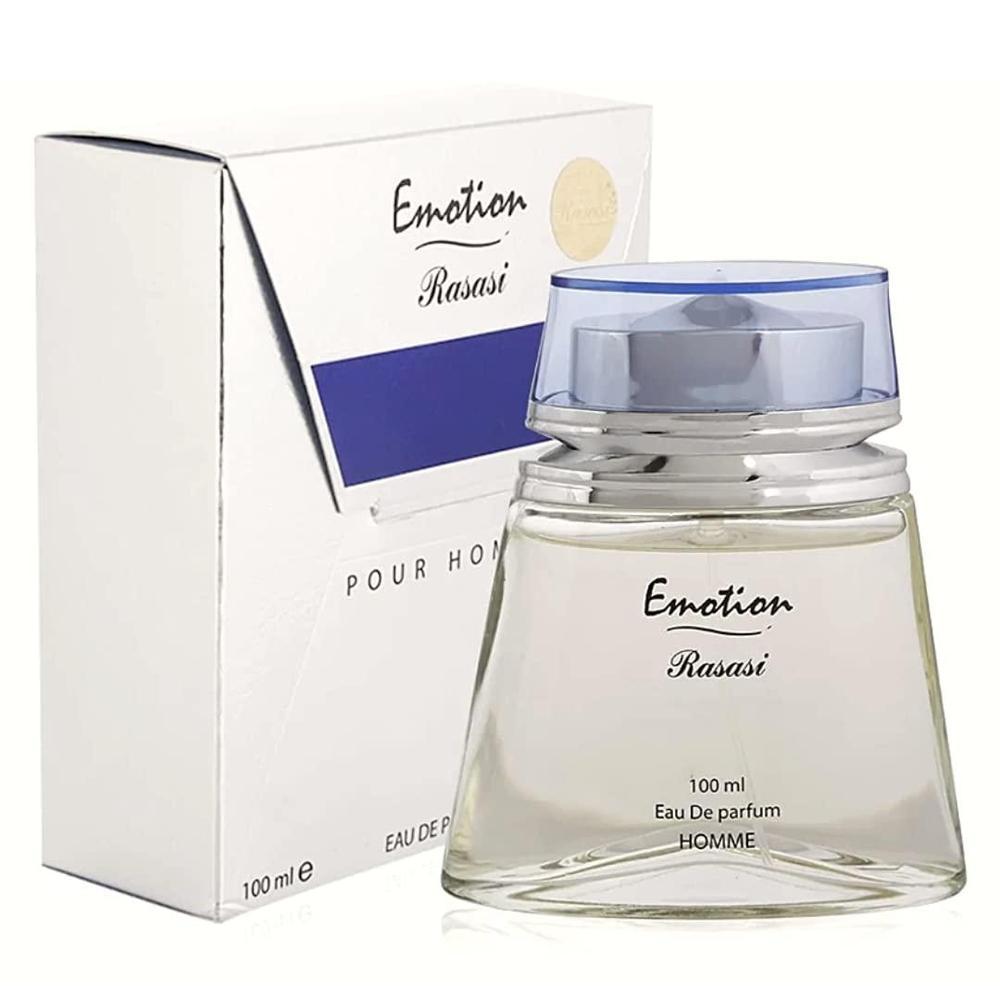 RASASI Emotion Eau De Parfum Spray para hombre, fragancia duradera de 100ml, captura esencia masculina única