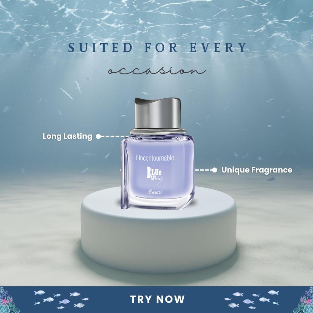RASASI Blue 2 L'incontournable Eau De Parfum Spray for Men