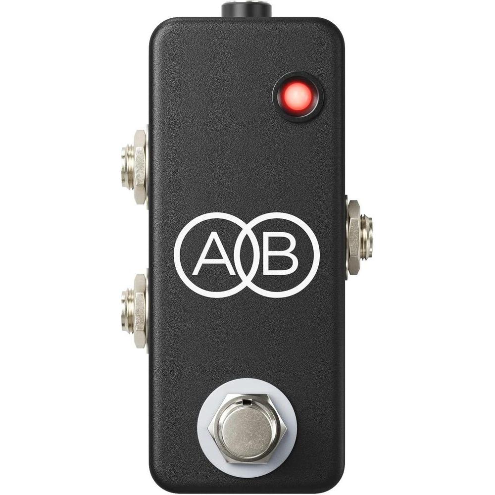 JHS Pedals Mini A/B Box - Guitar Signal Path Effect, Black/Silver, Model Number: Mini A/B Box
