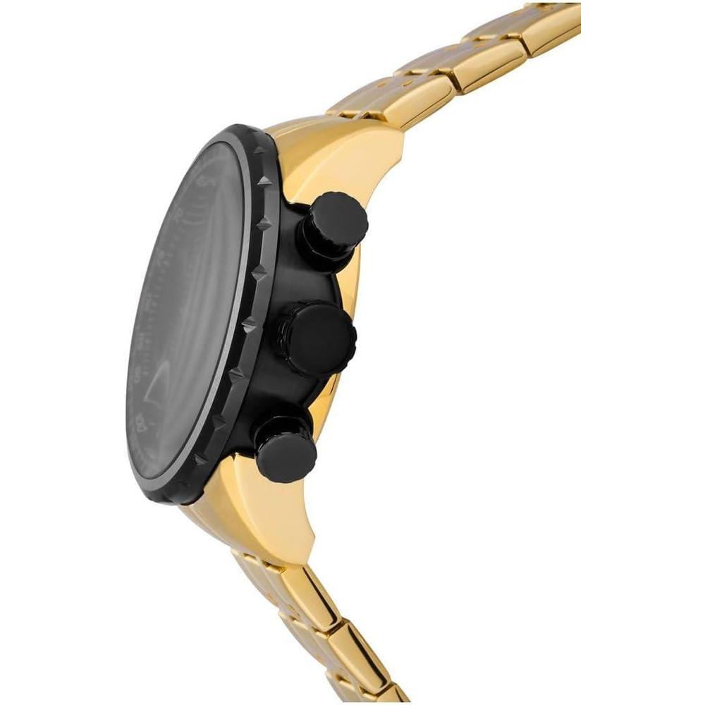 Invicta reloj japonés de cuarzo para hombre, diseño aviador, pantalla analógica, correas de acero inoxidable
