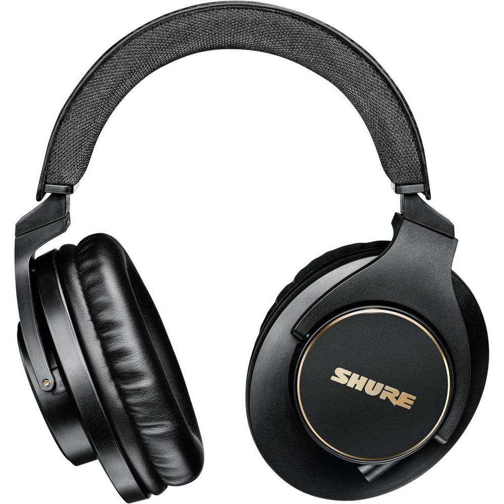 Shure SRH840A - Auriculares cableados para escucha crítica y monitoreo, diseño ajustable, plegable, sonido superior.