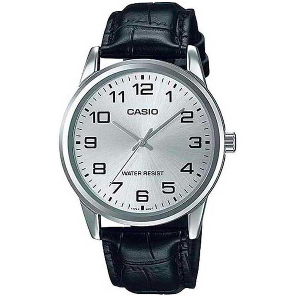 Casio Mtpv001l7b Watch One Size, White, Strap.