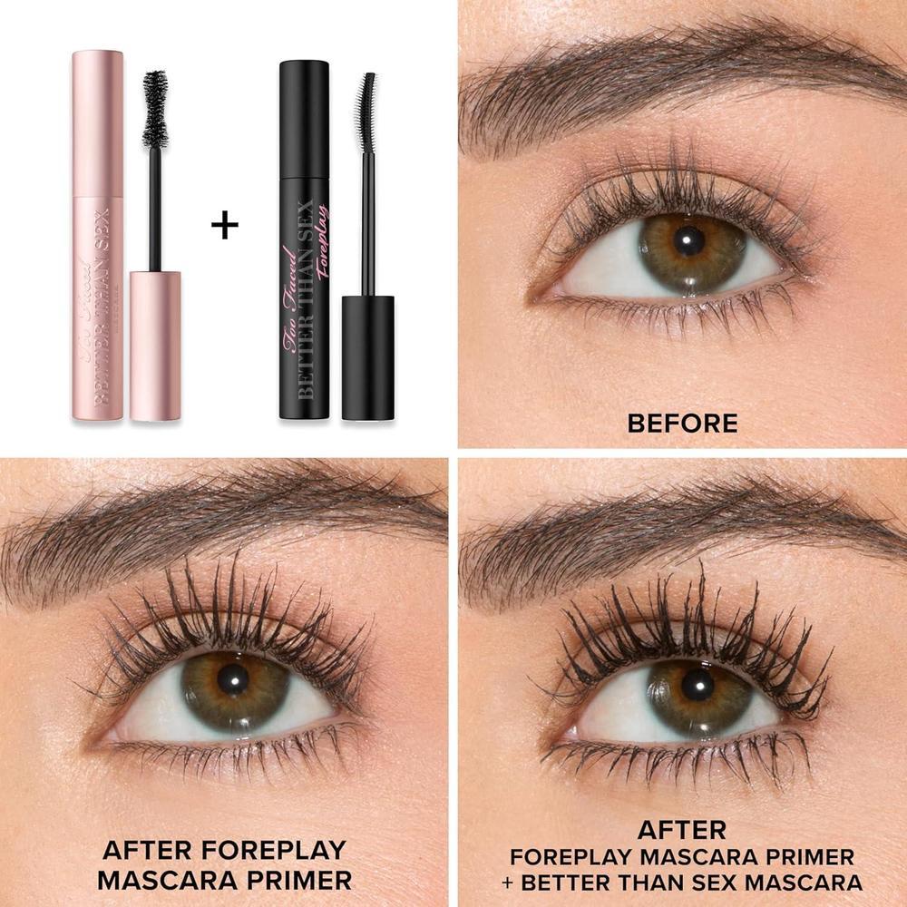 Máscara De Pestañas Too Faced Better Than Sex Volumizing Negro