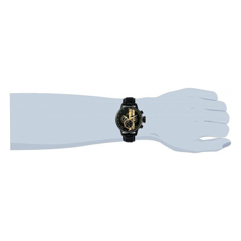 Invicta S1 Rally, reloj de cuarzo para hombre, diseño elegante deportivo en acero inoxidable y cuero