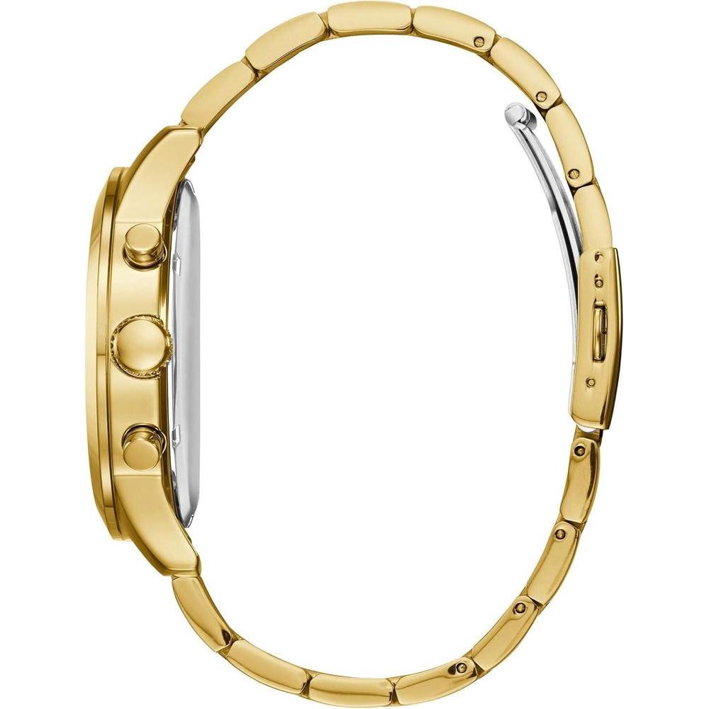 Reloj GUESS para Hombre Cronógrafo de Acero Inoxidable Gunmetal Resistente al Agua con Correa de Acero