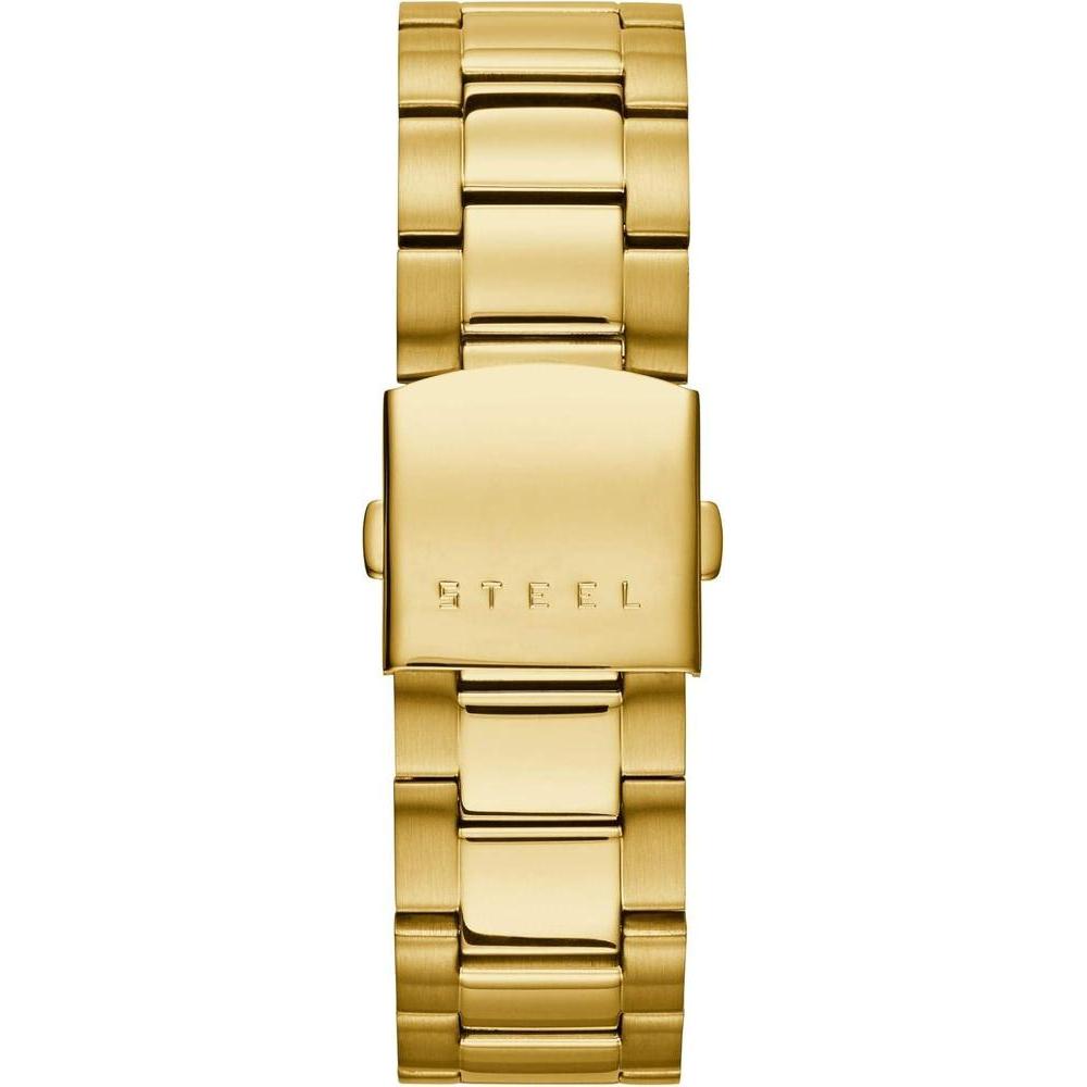 Reloj GUESS para Hombre Cronógrafo de Acero Inoxidable Gunmetal Resistente al Agua con Correa de Acero