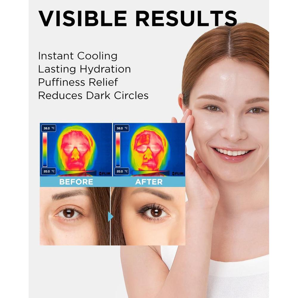 The SAEM Iceland Hydrating Eye Stick - Bálsamo Refrescante para Ojeras e Hinchazón con Ingredientes Marinos