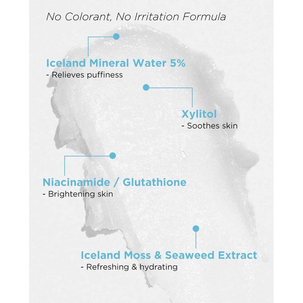 The SAEM Iceland Hydrating Eye Stick - Bálsamo Refrescante para Ojeras e Hinchazón con Ingredientes Marinos