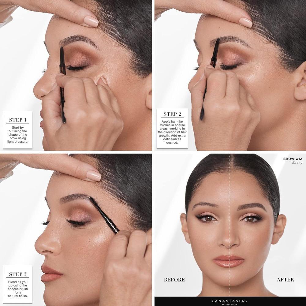 Anastasia Beverly Hills Brow Wiz Lápiz de cejas de alta precisión y pigmentación