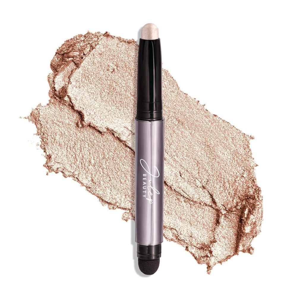 Julep - Sombra de ojos 101 de crema a polvo, impermeable, barra con sombra de ojos – brillo perla – duradera, a prueba de arrugas, sombra de ojos en crema brillante de color dorado claro y beige con