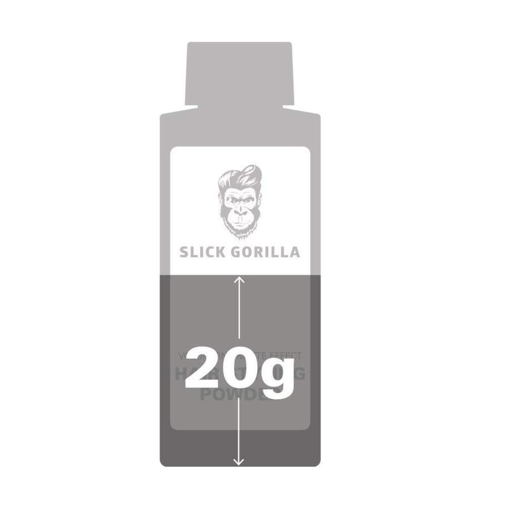 Slick Gorilla Polvo texturizante para peinar el cabello con volumen, acabado mate y fijación todo el día