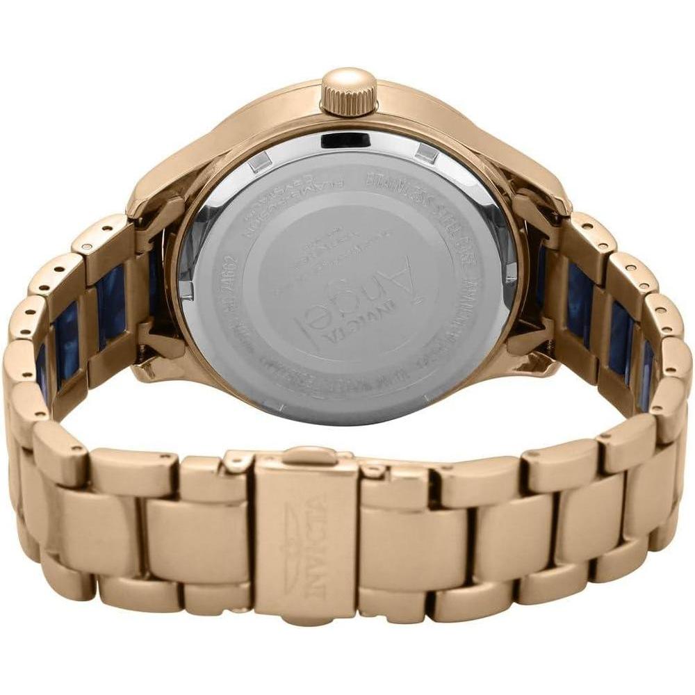 Invicta Reloj de dos tonos con pantalla analógica para mujer con movimiento de cuarzo y resistencia al agua
