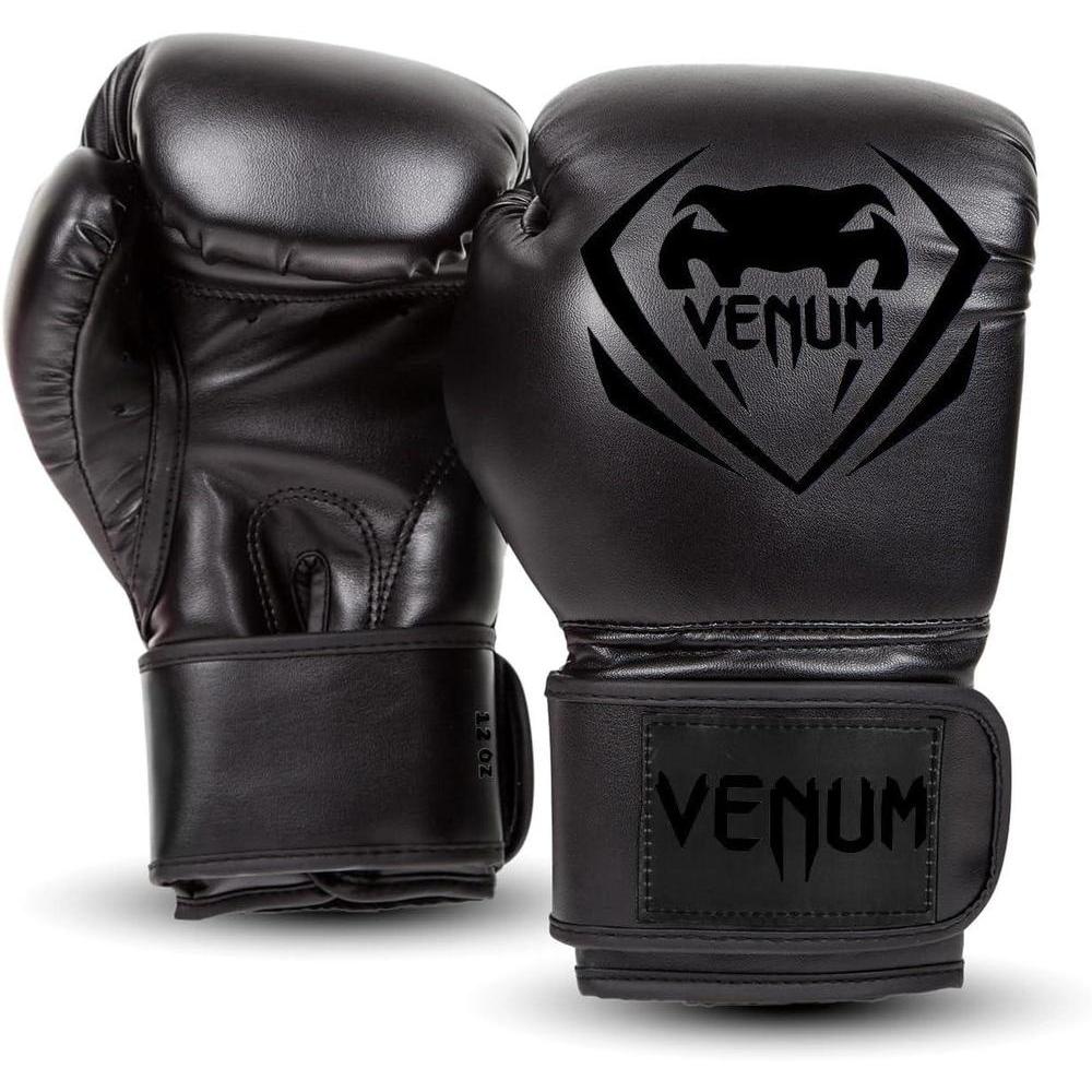 Venum Guantes de Boxeo Contender para Entrenamiento con Piel Sintética y Sistema de Espuma Multicapa para Mejor Confort y Protección