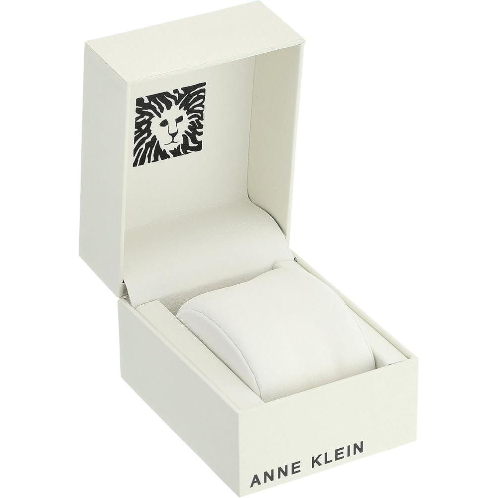 Reloj de pulsera de resina para mujer con cristal mineral resistente y movimiento de cuarzo japonés de Anne Klein