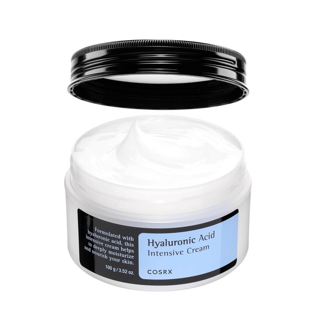 COSRX Moisturizing Cream 3.52 oz / 100g | Hyaluronic Acid, Long-lasting Hydration, Rich Moisturizer for Sensitive Skin, Korean Skin Care