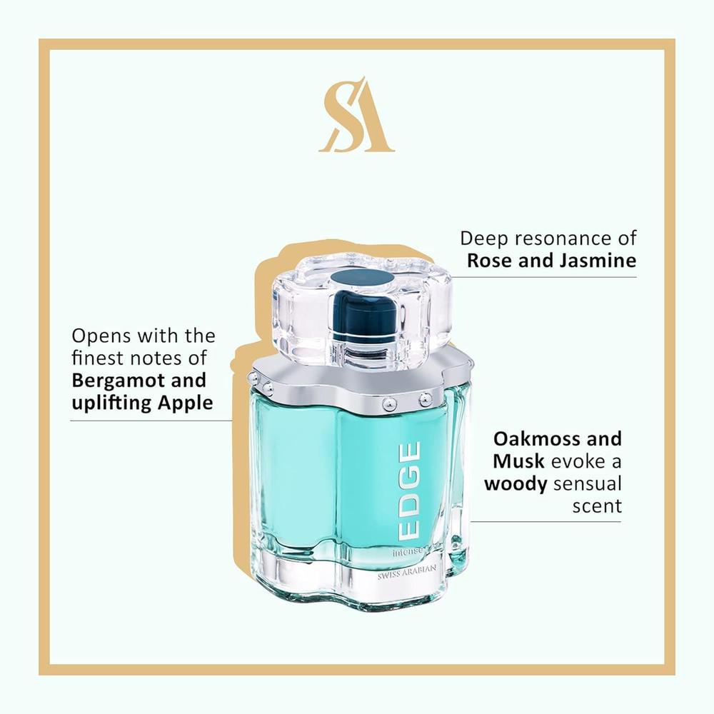 SWISS ARABIAN Edge Intense Eau de Parfum for Men