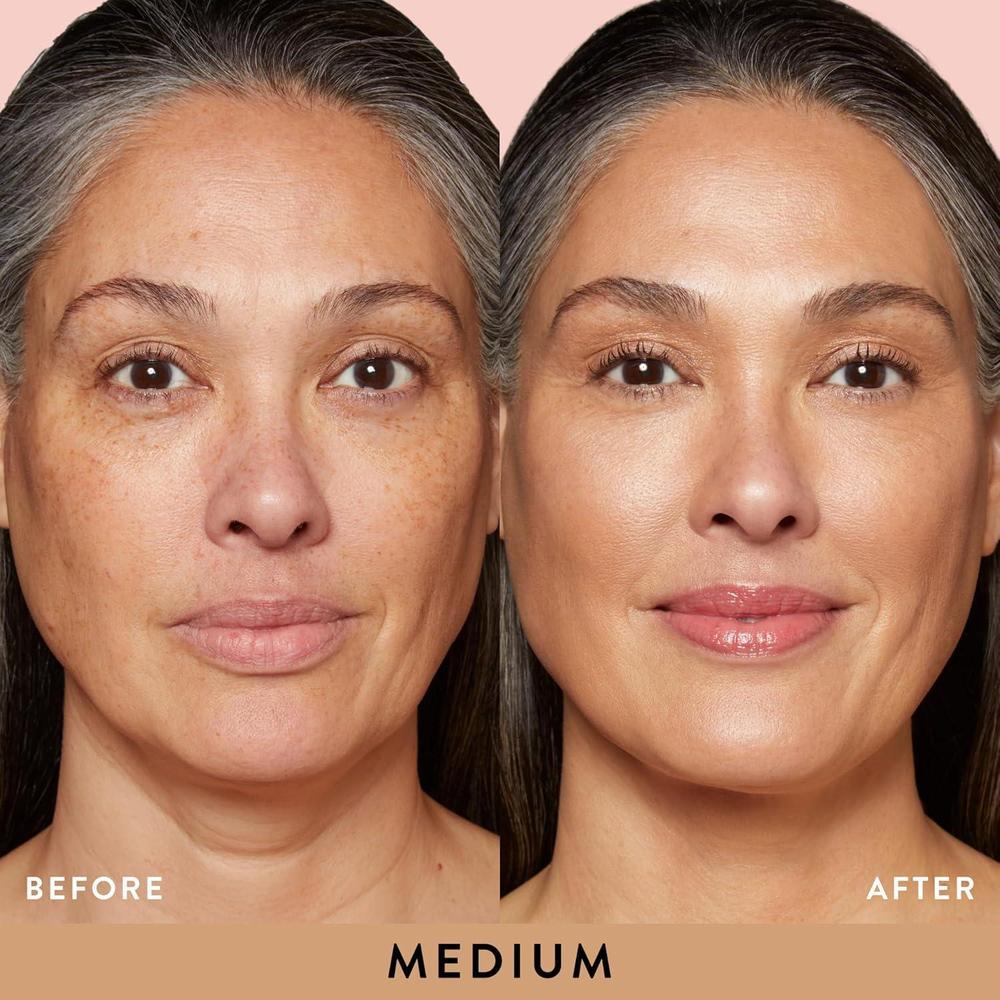Base Iluminadora Laura Geller Baked Balance-N-Glow Mediano Cobertura de Ligera a Transparente Satinado