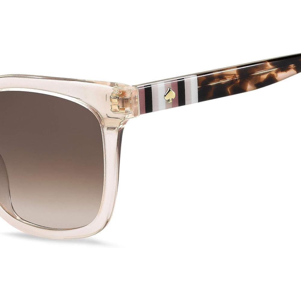 Gafas de sol cuadradas Kiya para mujer de Kate Spade, diseño en melocotón con protección UV 100%