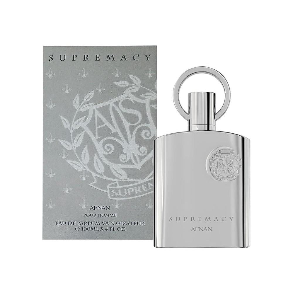 Afnan Supremacy Silver Pour Homme for Men Eau de Parfum Spray