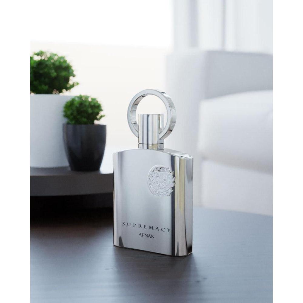 Afnan Supremacy Silver Pour Homme for Men Eau de Parfum Spray