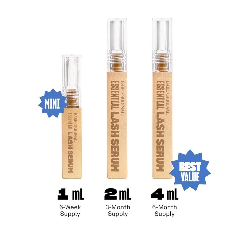 Babe Original Sérum de Pestañas – Pestañas más completas y largas, tratamiento avanzado vegano y libre de crueldad