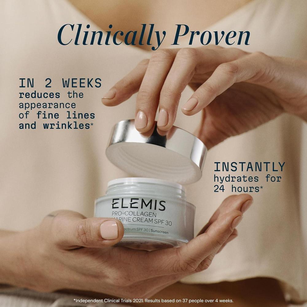 ELEMIS Pro-Collagen Marine Cream SPF 30, hidratante facial antiarrugas con protección solar