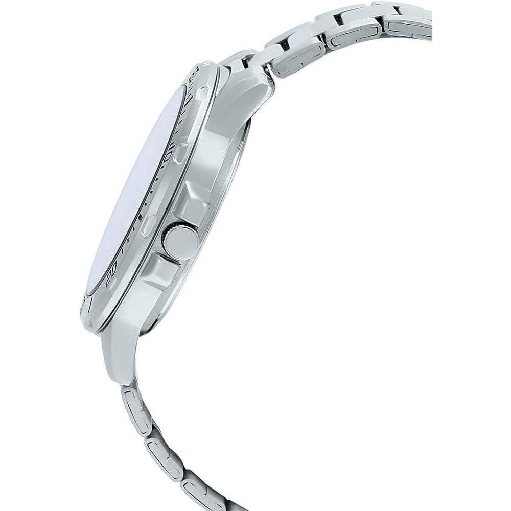Casio MTP-VD01D-1BV Reloj deportivo analógico para hombre, dial negro, movimiento de cuarzo, acero