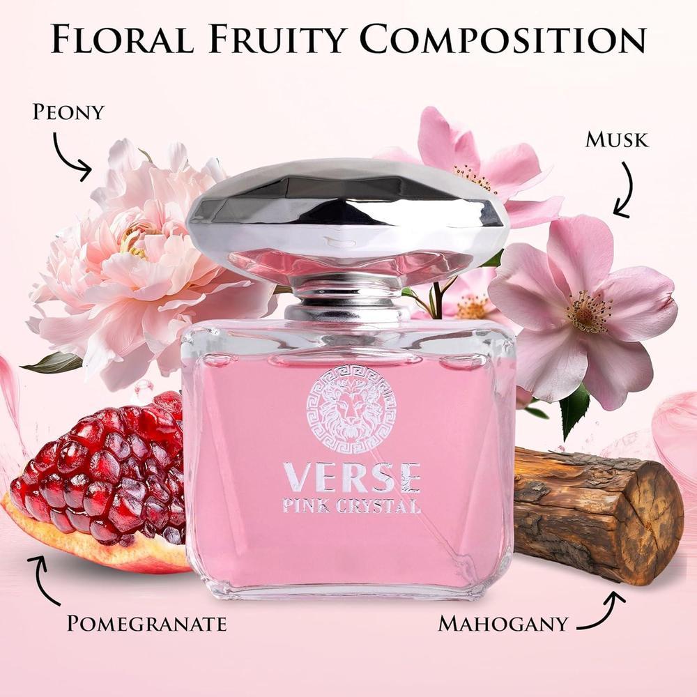 Verse Pink Crystal Eau De Parfum for Woman