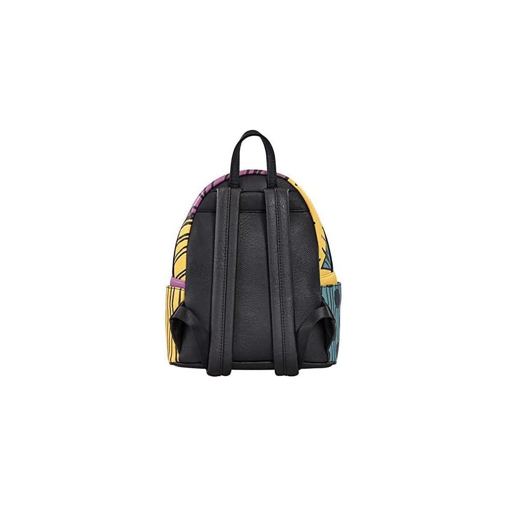 Loungefly Nightmare Before Christmas Sally Costume - Bolso de hombro doble para mujer, diseño único por la colocación de patrones