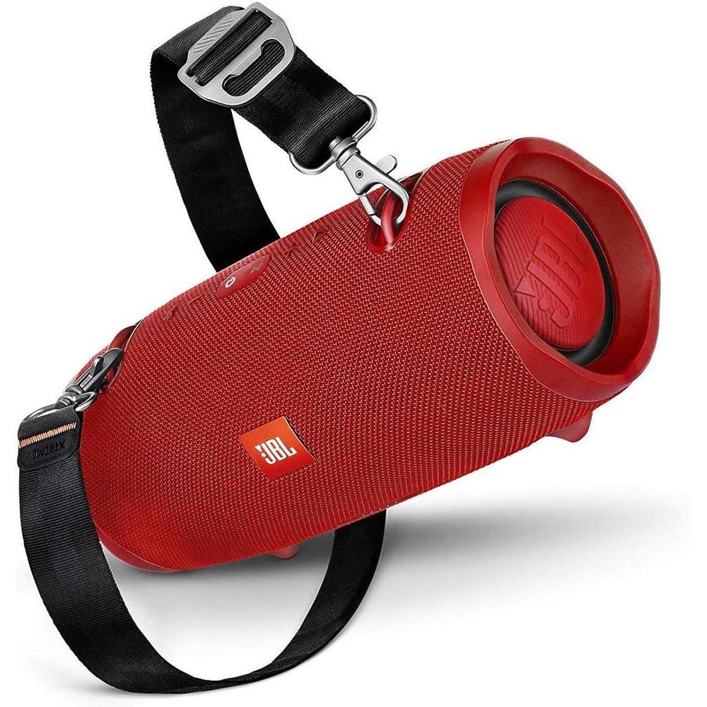 JBL Xtreme 2 Altavoz portátil impermeable inalámbrico Bluetooth, sonido potente ideal para exterior, color rojo