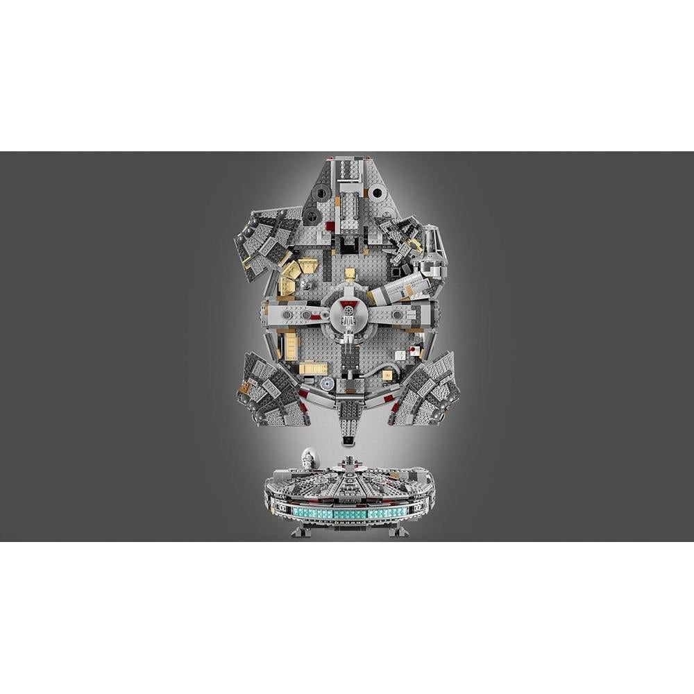 Lego Star Wars Millennium Falcon Set de construcción con Finn, Chewbacca, Lando y más, colección The Rise of Skywalker