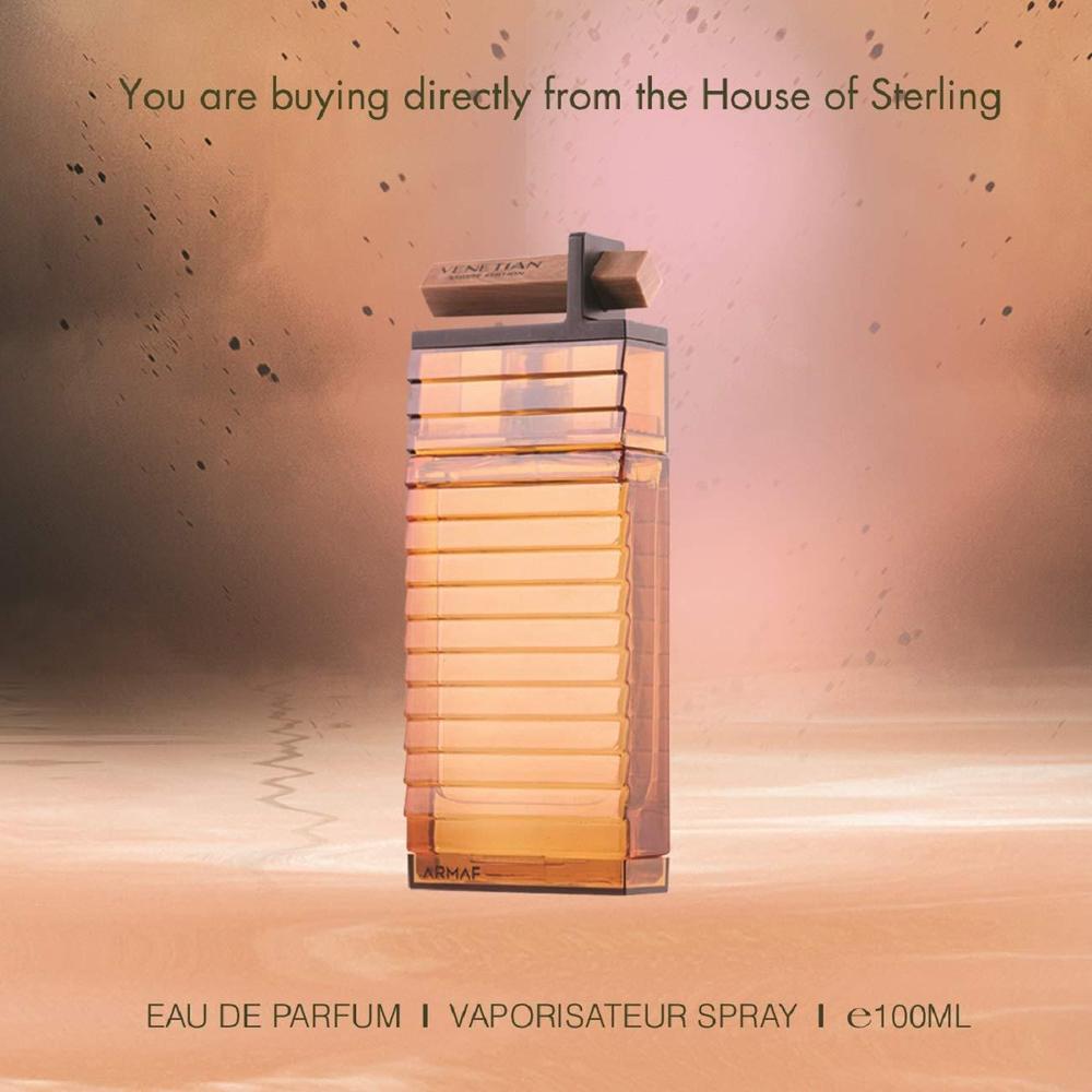 Armaf Venetian Ambre Edition Eau De Parfum Spray for Men