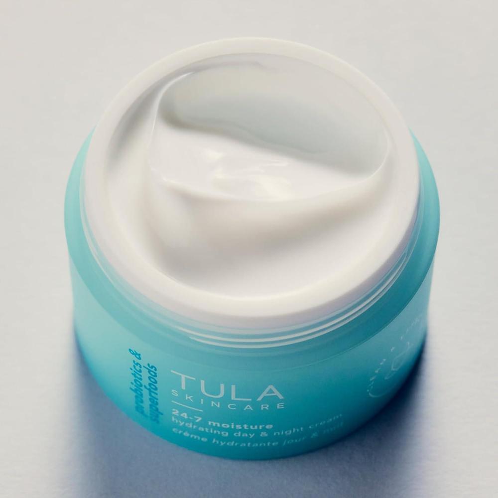TULA Skin Care Crema Hidratante Día Y Noche 24-7 Con Extractos De Sandía Y Manzana