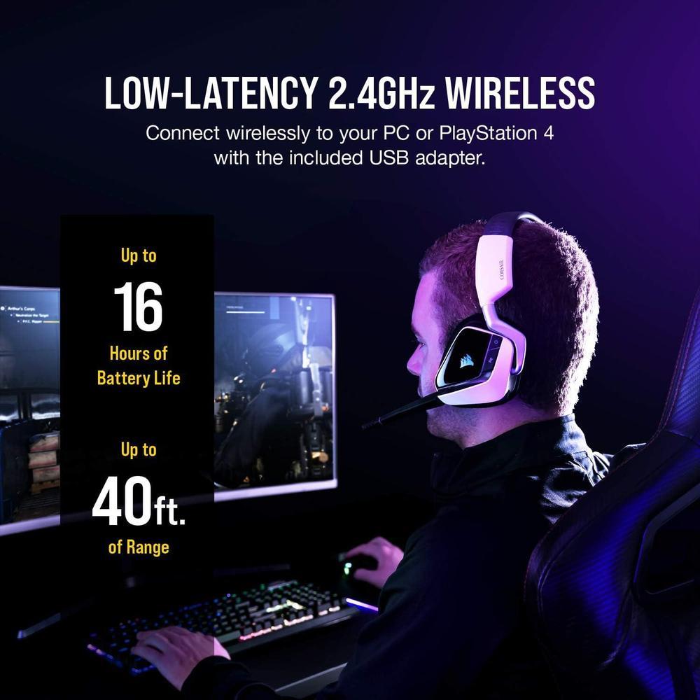 Auriculares Para Juegos Con Sonido Envolvente 7.1, Certificado Discord, iCUE Compatible Con PC, Mac, PS5, PS4