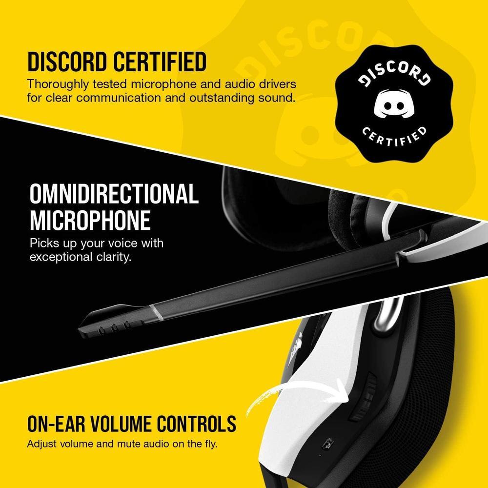 Auriculares Corsair VOID RGB ELITE Inalámbricos - Sonido 7.1, Micrófono Omnidireccional y Compatibilidad iCUE para PC, Mac, PS5, PS4